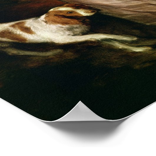 Portret van mevrouw Lowndes-Stone c.1775 Poster (Hoek)