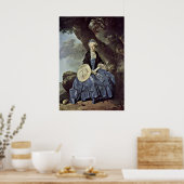 Portret van mevrouw Oswald door Johann Zoffany Poster (Keuken)