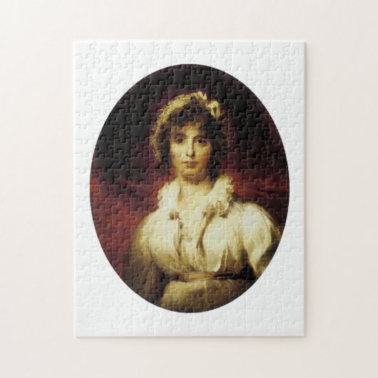 Portret van mevrouw Robert Burne-Jones Legpuzzel (Verticaal)