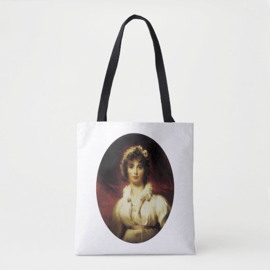 Portret van mevrouw Robert Burne-Jones Tote Bag (Voorkant)