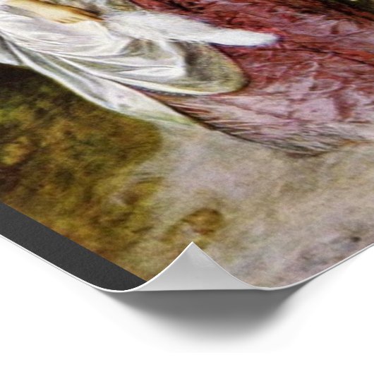 Portret van mevrouw Thomas Graham door Thomas Gain Poster (Hoek)