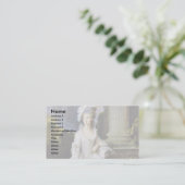 Portret van mevrouw Thomas Graham door Thomas Gain Visitekaartje (Staand voorkant)