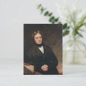 Portret van Michael Faraday 1841-42 Briefkaart (Staand voorkant)