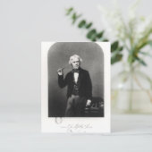 Portret van Michael Faraday Briefkaart (Staand voorkant)