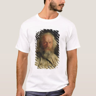 Portret van Michail Alexandrovich Bakunin 1871 T-shirt