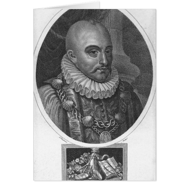 Portret van Michel de Montaigne (Voorkant)