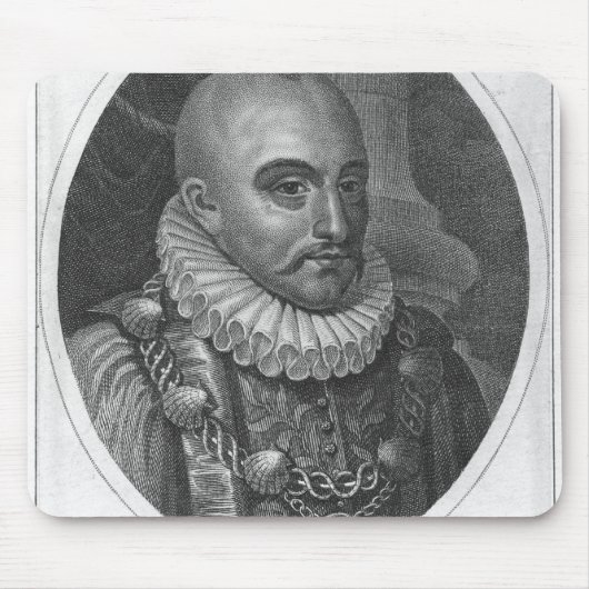 Portret van Michel de Montaigne Muismat (Voorkant)