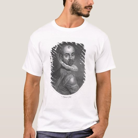 Portret van Michel de Montaigne T-shirt (Voorkant)