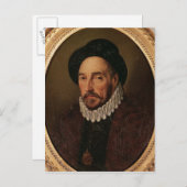 Portret van Michel Eyquem de Montaigne Briefkaart (Voorkant / Achterkant)