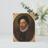 Portret van Michel Eyquem de Montaigne Briefkaart (Staand voorkant)