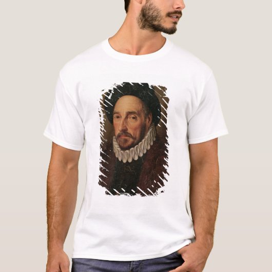 Portret van Michel Eyquem de Montaigne T-shirt (Voorkant)
