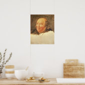 Portret van Michel Gerard Poster (Keuken)