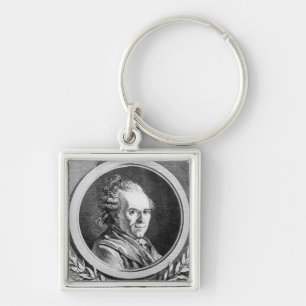 Portret van Michel-Jean Sedaine Sleutelhanger