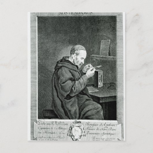 Portret van Michel Nostradamus Briefkaart (Voorkant)