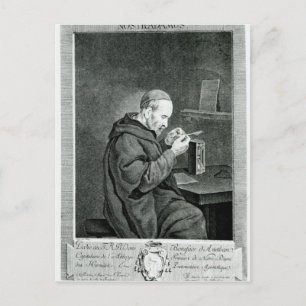 Portret van Michel Nostradamus Briefkaart