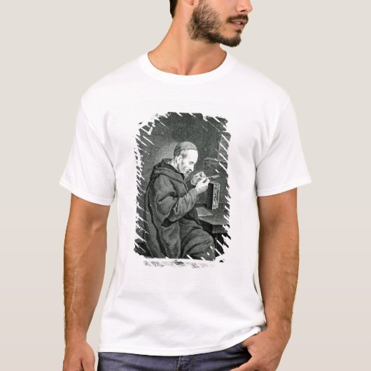 Portret van Michel Nostradamus T-shirt (Voorkant)