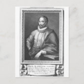 Portret van Miguel de Cervantes Saavedra Briefkaart (Voorkant)