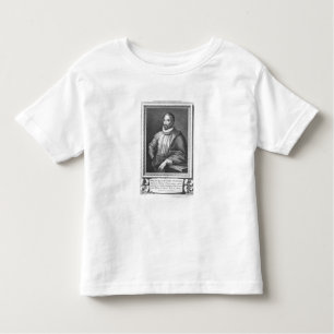 Portret van Miguel de Cervantes Saavedra Kinder Shirts