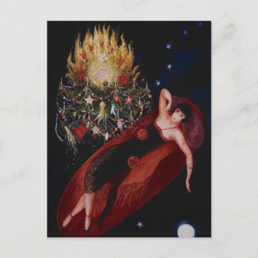 Portret van mijn zus, Ettie Stettheimer Briefkaart (Voorkant)