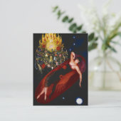 Portret van mijn zus, Ettie Stettheimer Feestdagenkaart (Staand voorkant)