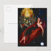 Portret van mijn zus, Ettie Stettheimer Feestdagenkaart (Voorkant / Achterkant)