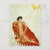 Portret van Mijzelf door Florine Stettheimer Feestdagenkaart (Voorkant)