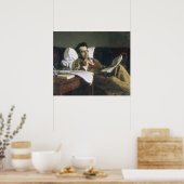 Portret van Mikhail Glinka Poster (Keuken)