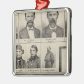 Portret van militaire Mannen, Minnesota Metalen Ornament (Links)