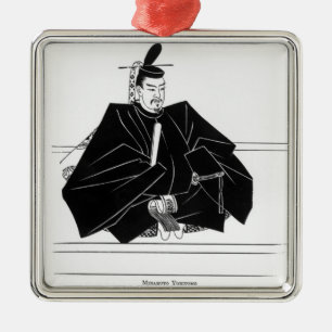 Portret van Minamoto Yoritomo Metalen Ornament