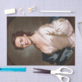 Portret van Miss Craigie door Allan Ramsay Tissuepapier (Craft)