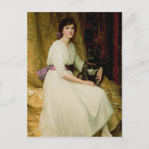 Portret van Miss Dorothy Dicksee Briefkaart