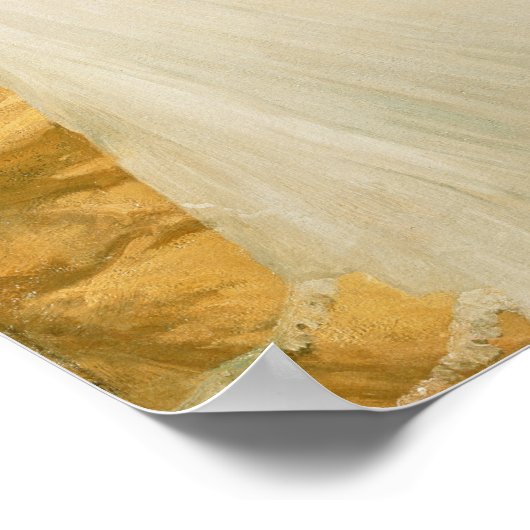 Portret van Miss Dorothy Dicksee Poster (Hoek)