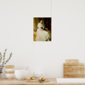 Portret van Miss Dorothy Dicksee Poster (Keuken)