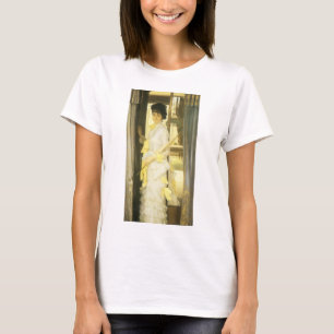 Portret van Miss Lloyd door Tissot, Vintage Portre T-shirt