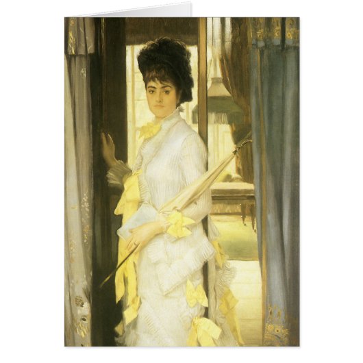 Portret van Miss Lloyd van Tissot, portret (Voorkant)