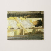 Portret van Miss Lloyd van Tissot,  portret Legpuzzel (Horizontaal)