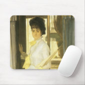 Portret van Miss Lloyd van Tissot,  portret Muismat (Met muis)