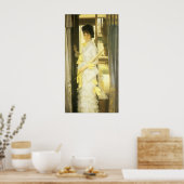 Portret van Miss Lloyd van Tissot,  portret Poster (Keuken)