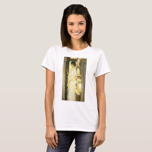 Portret van Miss Lloyd van Tissot,  portret T-shirt (Voorkant volledig)