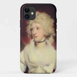 Portret van Miss Martha Carr (olie op doek) iPhone 11 Hoesje