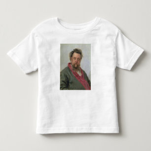 Portret van Modest Petrovich Moussorgsky 1881 Kinder Shirts