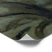 Portret van Modest Petrovich Moussorgsky 1881 Poster (Hoek)