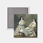 Portret van moeder Catherine-Agnes Magneet (Voorkant / Achterkant)
