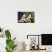 Portret van moeder Catherine-Agnes Poster (Thuiskantoor)