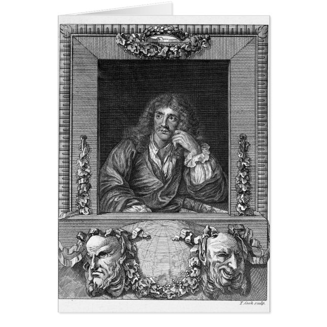 Portret van Moliere (Voorkant)