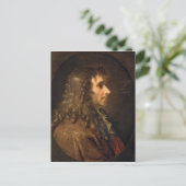 Portret van Moliere 1660 Briefkaart (Staand voorkant)