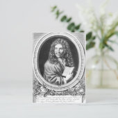 Portret van Moliere Briefkaart (Staand voorkant)