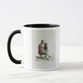 Portret van Moliere in de rol van Arnolfe Mok (Links)