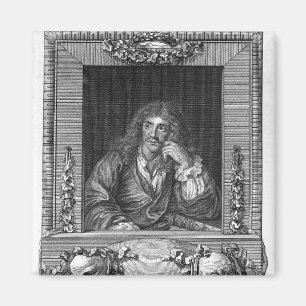 Portret van Moliere Magneet