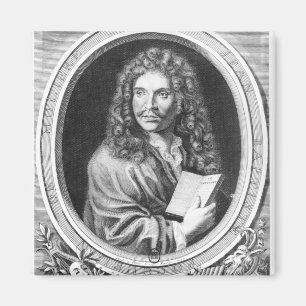 Portret van Moliere Magneet